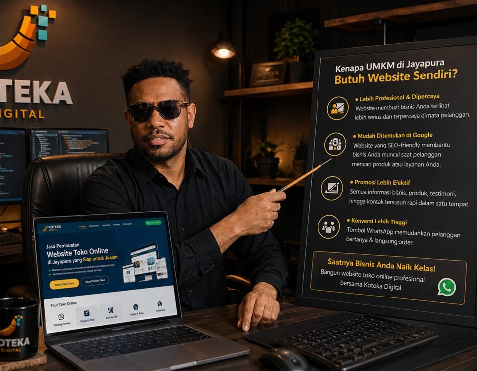 Jasa Website Jayapura untuk UMKM